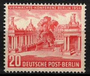 BERLINO 1954 Conferenza dei Quattro Grandi MNH** - Imagen 1 de 1