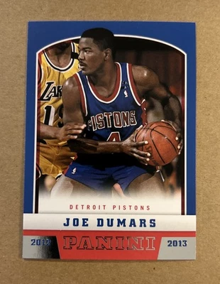 2012-13 Panini #188 Joe Dumars Basketball Card - Image 1 of 2