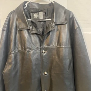 Handmade Italian Leather Coat. Women’s Size Medium. (lamb skin) By GV - Picture 1 of 20