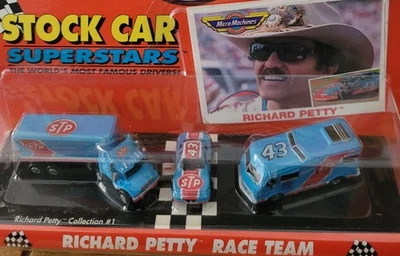 Micromachines 1992 Stock Car Superstars #1 Richard Petty Race Team - New - Image 1 of 4