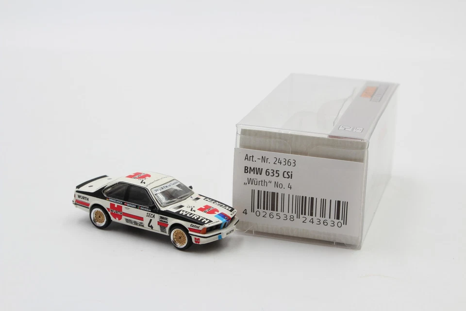 Brekina BMW 635 CSi "Würth" Nº 24363 1/87/BRN1701 Foto 1 de 1