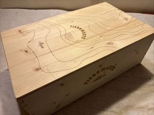 1 Rare Wine Wood Crate Box Case FIERAMONTE ALLEGRINI ITALY Vintage 8/25 - Picture 1 of 3