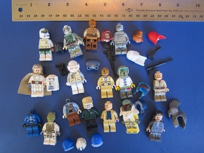 LEGO Minifigures Heroes Action Figures Parts Star Wars Toys Lot Set Toys - Image 1 of 4
