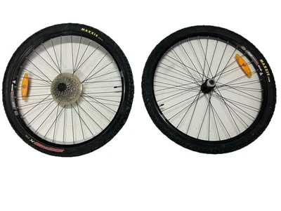 MTB Laufradsatz 26 Zoll – Maxxis Reifen, Shimano Naben, WTB Felgen - Bild 1 von 4
