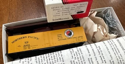 Intermountain HO Kit #40502-04 Steel Side Ice Bunker Northern Pacific #91054 NY - Image 1 of 4