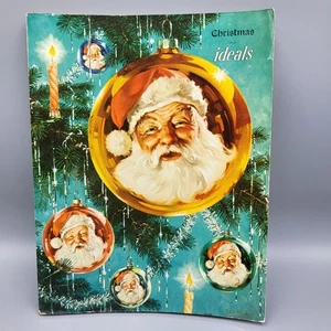 Vintage 1950 Christmas Ideals Vol. 7 No. 6 December Holiday Magazine Poetry Art - Picture 1 of 7