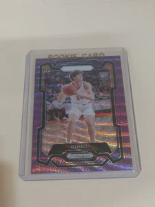 2024 Panini Prizm Draft Picks - PJ Hall #55 Purple Wave Prizm (RC) Tigers/Nugget - Picture 1 of 2