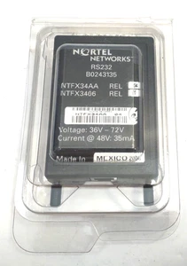 Nortel B0243135 RS232 NTFX34AA Smart Connector, ENET 36-72V 20-50mA - Picture 1 of 3