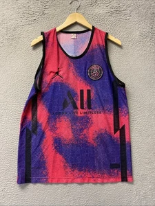 PSG Paris x Jordan Black Multicolored Jersey Women’s Medium /141-22 - Picture 1 of 8