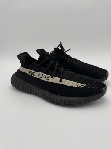 Oreo basso uomo 13 Yeezy 350 V2 nero bianco BY1604