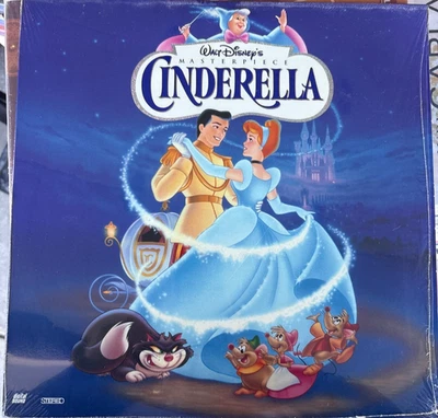 Walt Disney's CINDERELLA Masterpiece Edition LaserDisc LD - Image 1 of 2