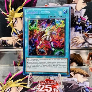Yugioh Absorb Fusion BLMM-EN164 Secret Rare 1st Ed Near Mint - Picture 1 of 1