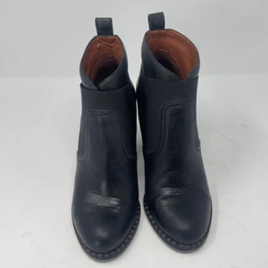 Marc by Marc Jacobs Women's Black Leather Ankle Boots Size 37.5 - Picture 1 of 6
