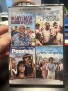 4 Film Collection: Family That Preys/Peeples/Daddys Little Girls DVD New Sealed  - Picture 1 of 3