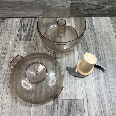 Sunbeam Oskar 14081 14181 Replacement Work Bowl Lid Chopping Blade Original - Image 1 of 4