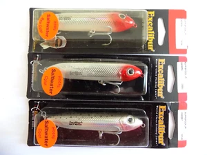 EXCALIBUR BILL DANCE SUPER SPOOK JR. X9236 - 3.5" 1/2 oz - 3 LURES - #541i-6 - Picture 1 of 4