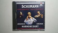 Schumann Piano/Violin Concert Argerich Harnoncourt Kremer German Import SEALED