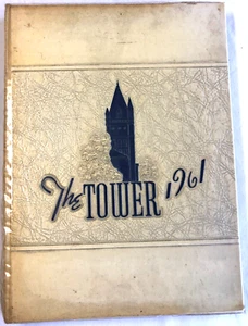 1961 THE TOWER E. W. GROVE HIGH SCHOOL & JR. HIGH PARIS TENNESSEE 1961 YEARBOOK - Picture 1 of 12