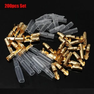 Bullet Bullet Terminals Accessories?r 50 S?tze (200 pcs??ck) 9mm Male N??tzlich - Picture 1 of 12