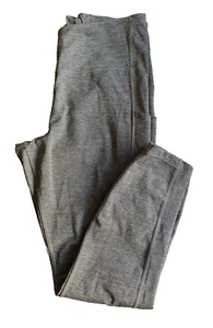 Athleta Mujer Medio Ultimate Bolsillo Alijo 7/8 Apretado Gris Jaspeado 24" Entrepierna - Imagen 1 de 4