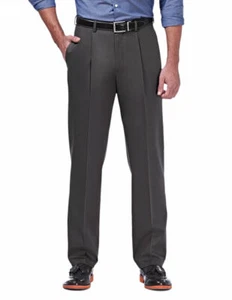 F-Uomo Mens Single Pleated Suit Separates Dress Pants Regular Classic Fit - Picture 1 of 13