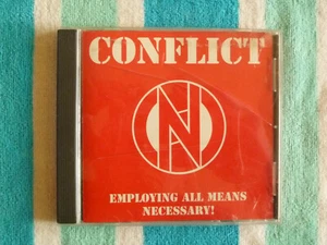 CONFLICT Employing All Means Necessary CD Cleopatra 1993/1997 Reissue PUNK - Picture 1 of 1