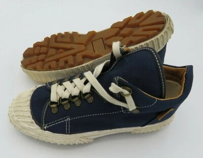VANS VINTAGE USA Blue Canvas Lace Up Sneakers Shoes Women's US 5.5 - Image 1 of 4