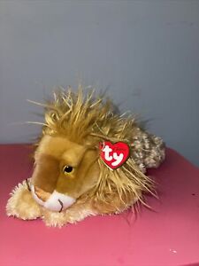 TY CLASSIC PLUSH - KINGLY the LION – MINT with MINT TAGS