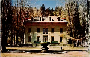 Bowers Mansion between Reno & Carson City Nevada 1960s Chrome Postcard - Picture 1 of 2