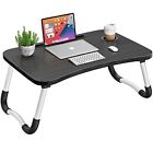 Laptop Bed Desk Lap Tray: Large Portable Foldable laptray Computer bedtray Ta...