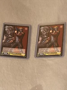 Weiss Schwarz Marvel Star Lord Double Rare Foil MAR/S89-001 RR X 2 ANGEBOT WEG - Bild 1 von 3