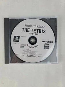 The Tetris Superlite 1500 Series PlayStation 1 PS1 Sony Japan Import no manual - Picture 1 of 4