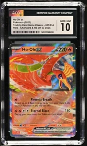 ️ Ho-Oh ex HOLO CGC GEMMA NUOVA DI ZECCA 10 007/034 - Pokemon classico - Foto 1 di 2