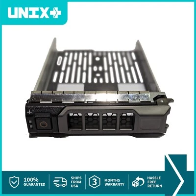 Dell Original 3.5" SATA Hard Drive Tray Caddy Bracket T430 R430 R720 R730 R730XD - Image 1 of 4