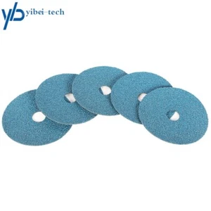 25 discos de molienda y lijado de fibra de resina de circonio de 4-1/2""x7/8"" - Imagen 1 de 12
