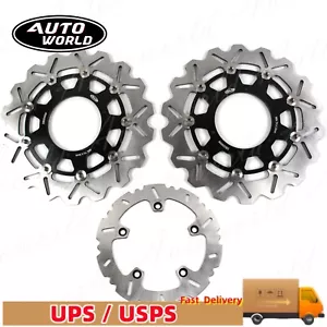 Front Rear Brake Disc Rotor For BMW F800GS ABS 2009-2018 2017 2016 2015 2014 13 - Bild 1 von 13