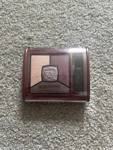 Paleta de sombras de ojos cuádruples Bourjois Smoky Stories 15 morenas brillantes NUEVO - Imagen 1 de 3