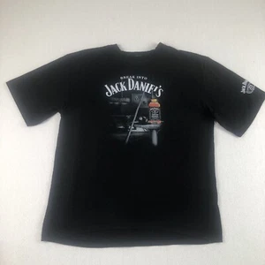 Jack Daniel’s Old No 7 Mens Black T-Shirt Top Size XL Logo Short Sleeve - Picture 1 of 15