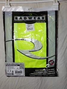 Chaleco de trabajo Radwear by Radians alta visibilidad - ANSI 107 - TIPO R - SV8GML GRANDE - Imagen 1 de 3