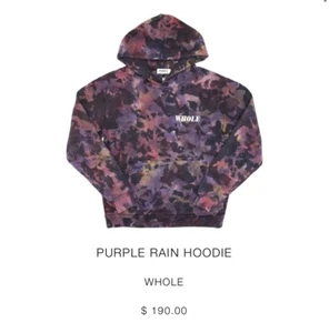 Unisex WHOLE Purple Rain Hoodie Sweatshirt Size XL New With Tags SOLD OUT🔥 - Picture 1 of 13