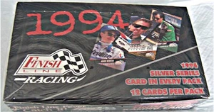 1994 Finish Line Racing NASCAR Silver Series Edition 36 Pack FACTORY SEALED BOX! - Picture 1 of 4