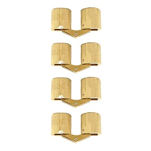 4Pcs/Set 10mm Brass Invisible Cabinet Hidden Barrel Hinge Accessories Part E - Picture 1 of 11