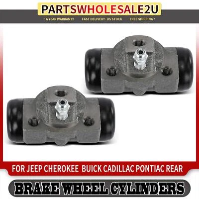 Cilindro de rueda de freno de tambor trasero 2 piezas para camioneta Chevrolet C10 G10 Caprice Wagon Foto 1 de 4