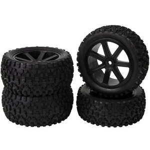 1/10 RC Buggy Car Wheels Rims Tires 12mm Hex Hub for Tamiya TT-02B DT-02 HPI HSP - Picture 1 of 6