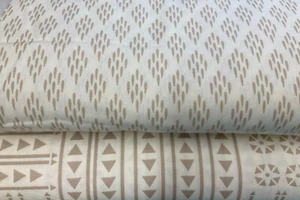 VALLEY BY SHERRI & CHELSI FOR MODA- IVORY TONAL OR GEO-- BY THE YARD - Picture 1 of 7