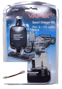 Airsoft Battery Charger 4.8v to 12v Packs NiMH Mini / Large Tamiya Vapextech UK - Picture 1 of 3