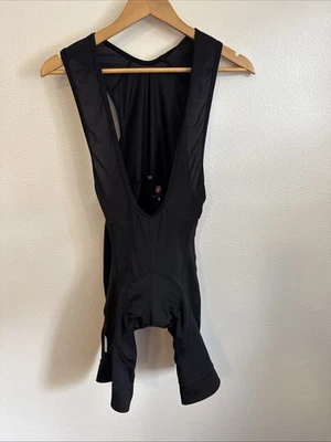 Castelli Mens Medium Cycling Compression Bib Shorts Fondo Fit Black - Image 1 of 4