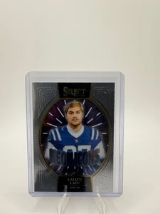 2024 Panini Select Laiatu Latu Neon Icons RC Rookie #24 Colts - Picture 1 of 2