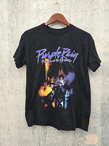 Prince Purple Rain T-Shirt Herren M schwarz Official Estate Konzert Grafik Tee - Bild 1 von 5