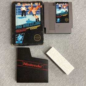 Pro Wrestling (Nintendo NES, 1987) w/ Box